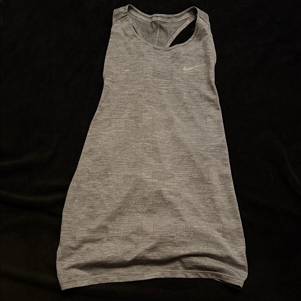 Nike Women's Heather Gray Tank Top